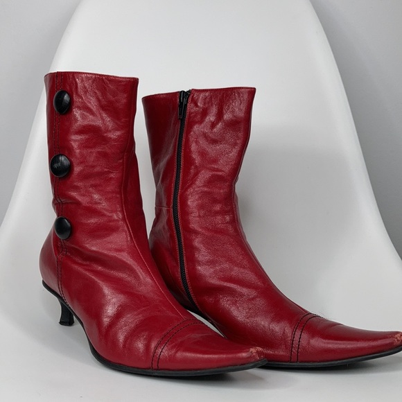 Luv’s Hoe’s Ankle boots in red | 37 - Picture 4 of 12